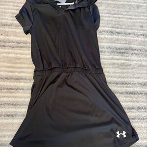 Under Armour Kids Black Hooded Swim Dress